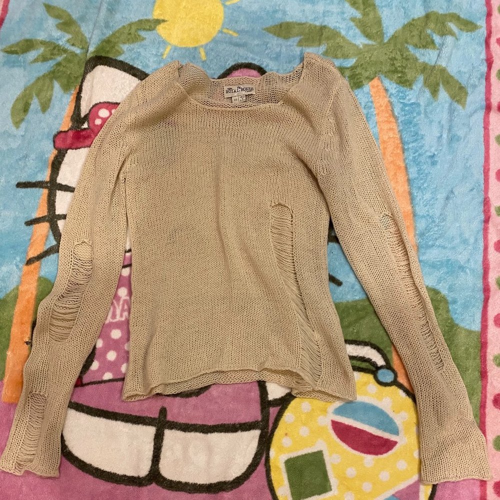 royal bones long sleeve top